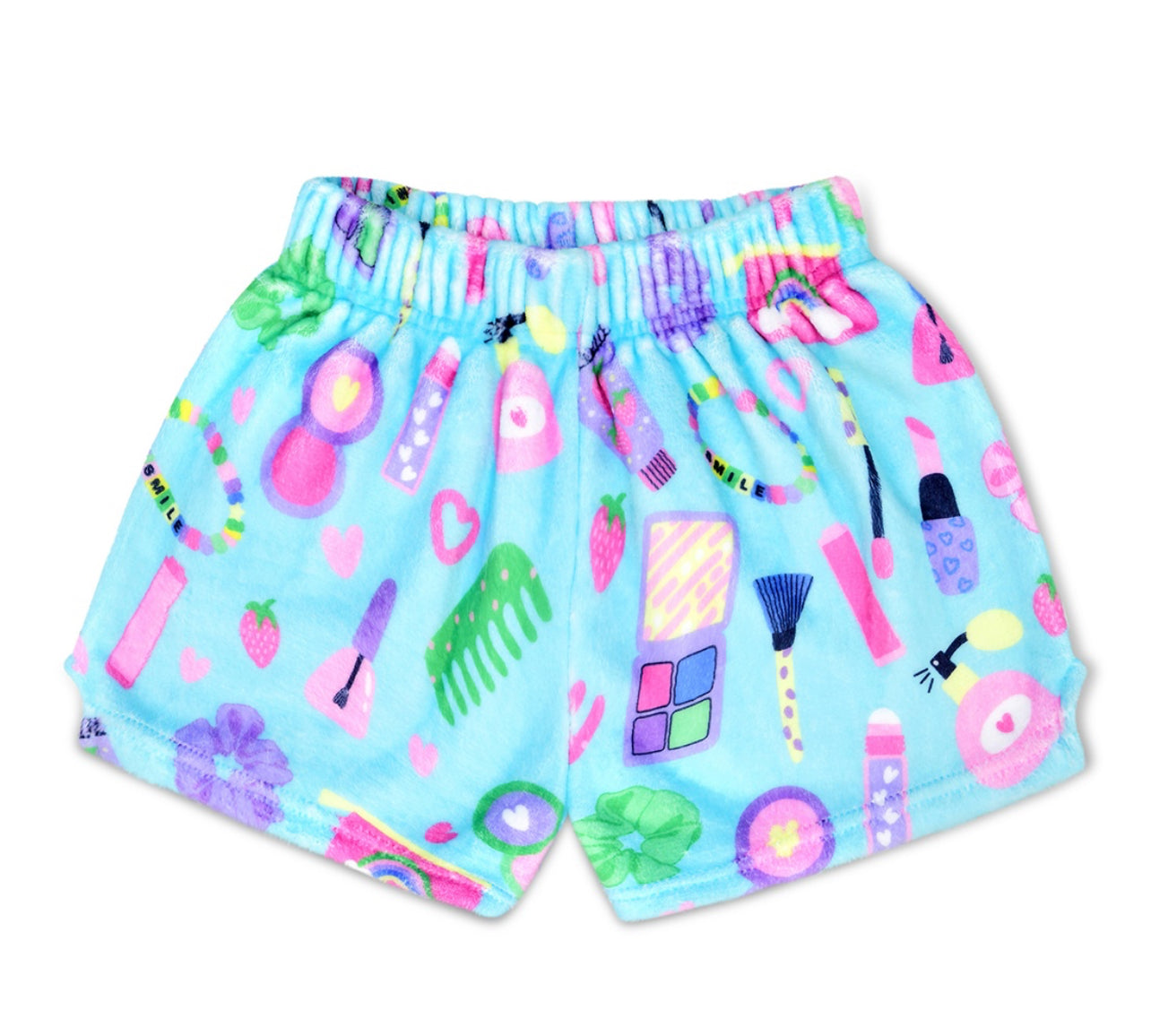 Wake Up & Makeup Plush Shorts