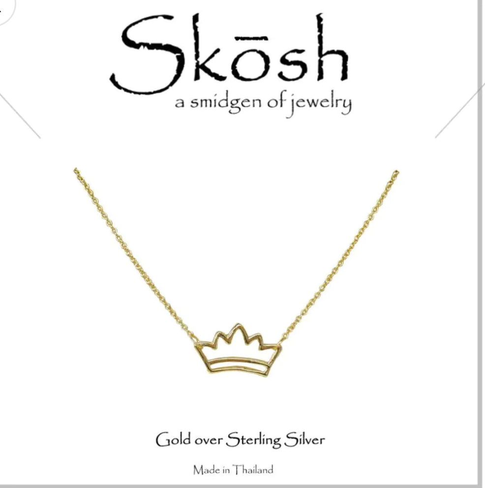 Skosh Kids + Crown Necklace
