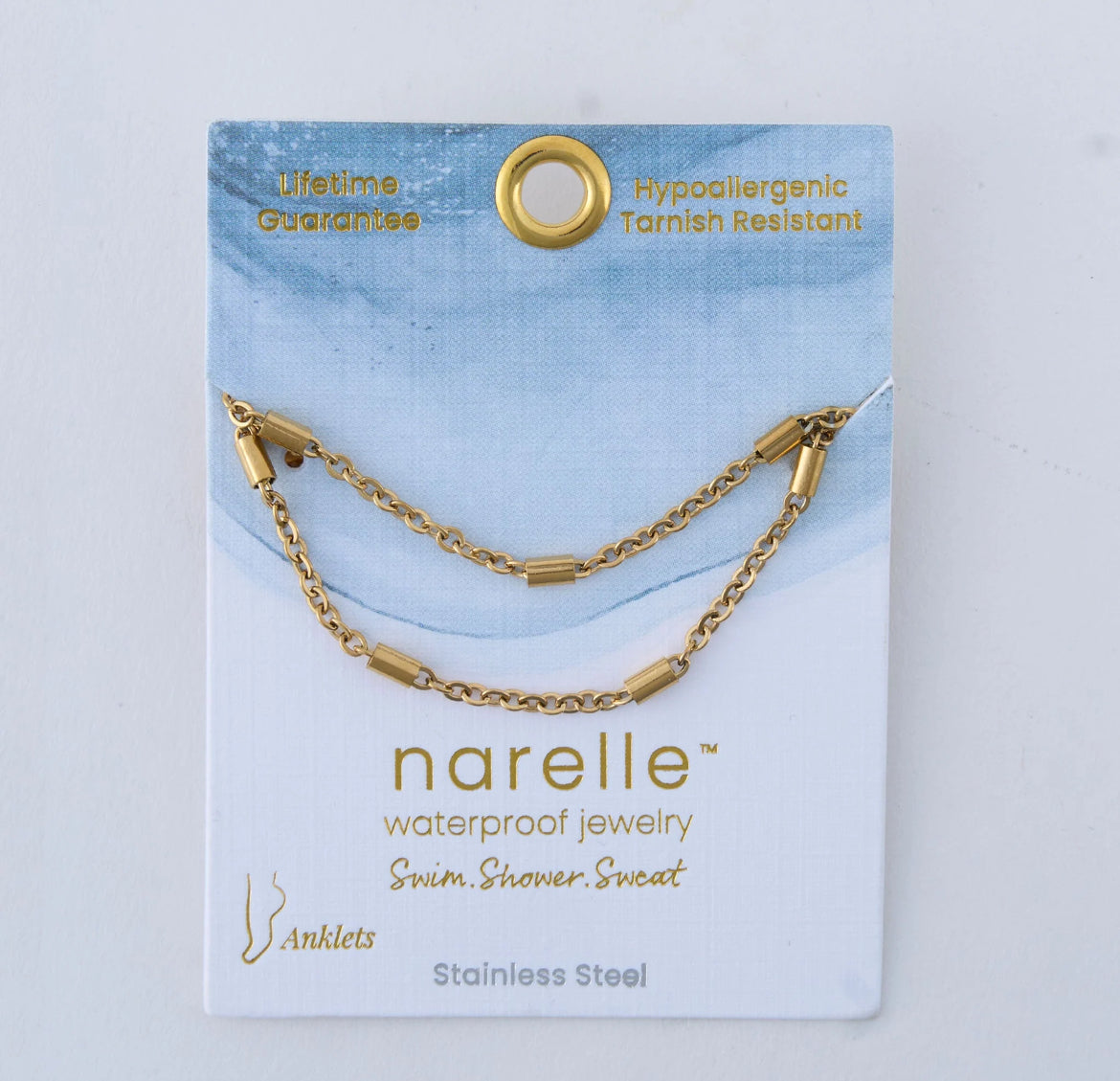 Dainty Bar Anklet