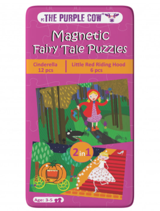 To Go Magnetic Red Riding Hood & Cinderella