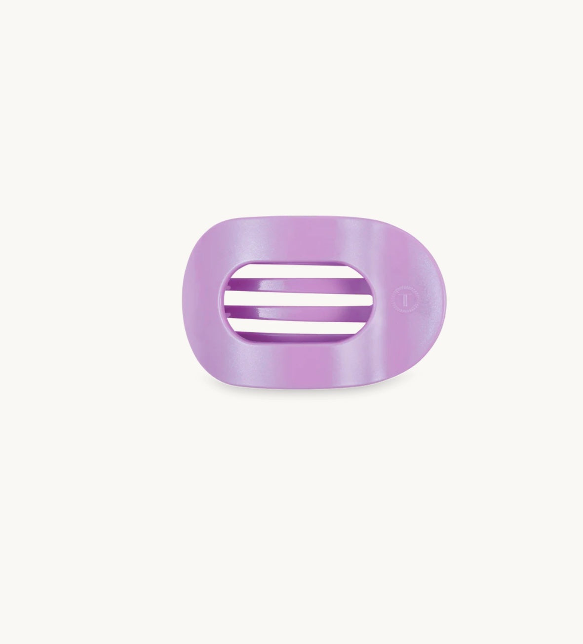 Flat Round Hair Clip - Small