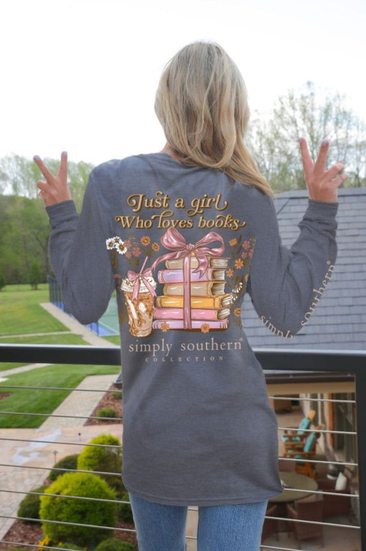 Girl Loves Books Long Sleeve
