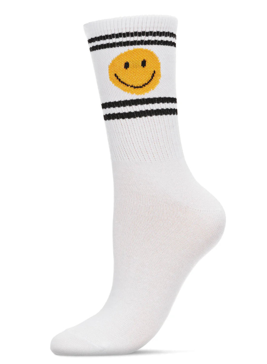 Smiley Crew Socks