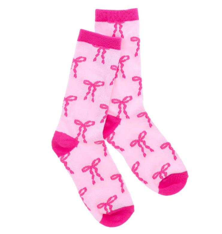 Tied With A Bow Tall Socks