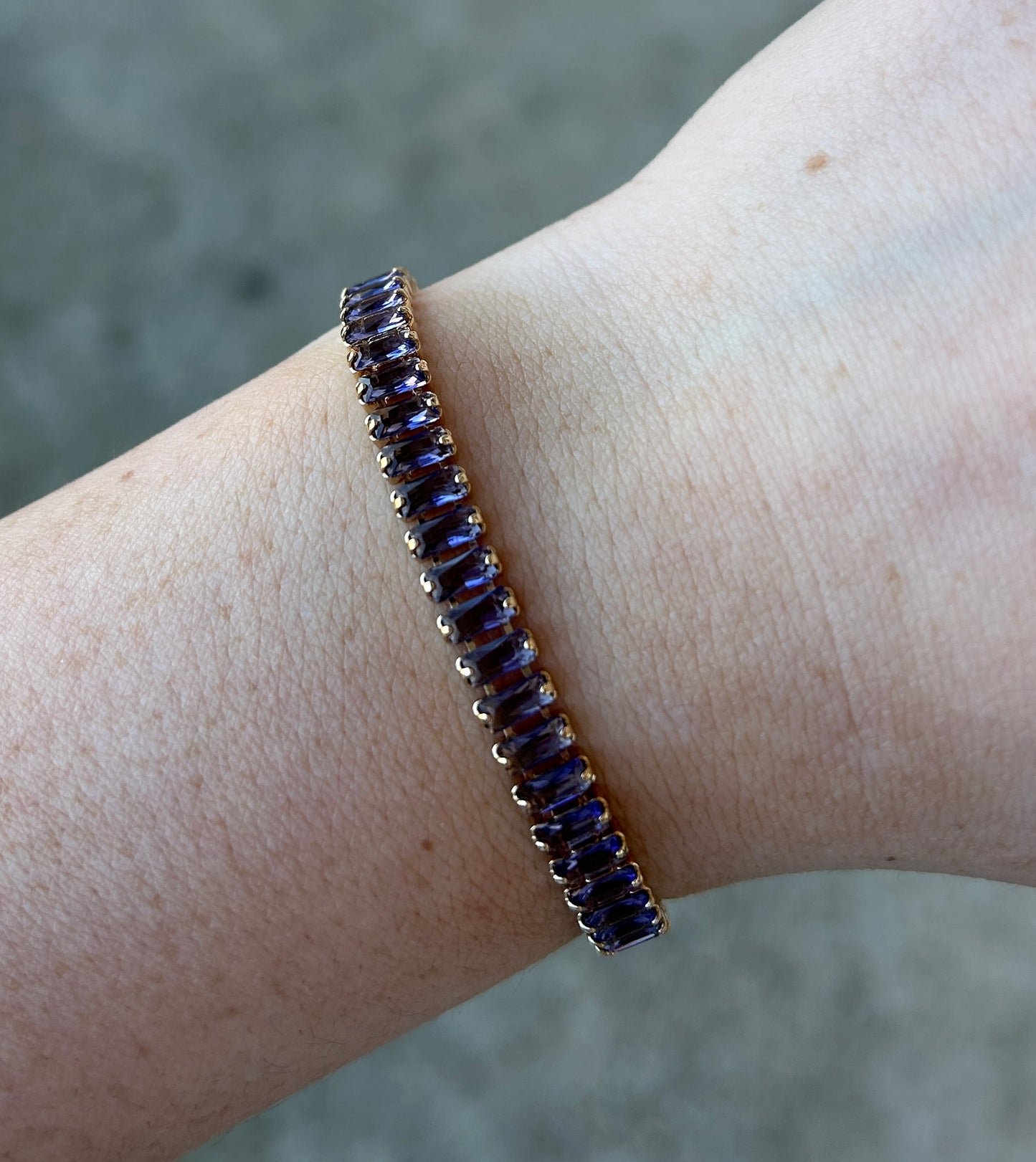 Birthstone Tennis Bracelet