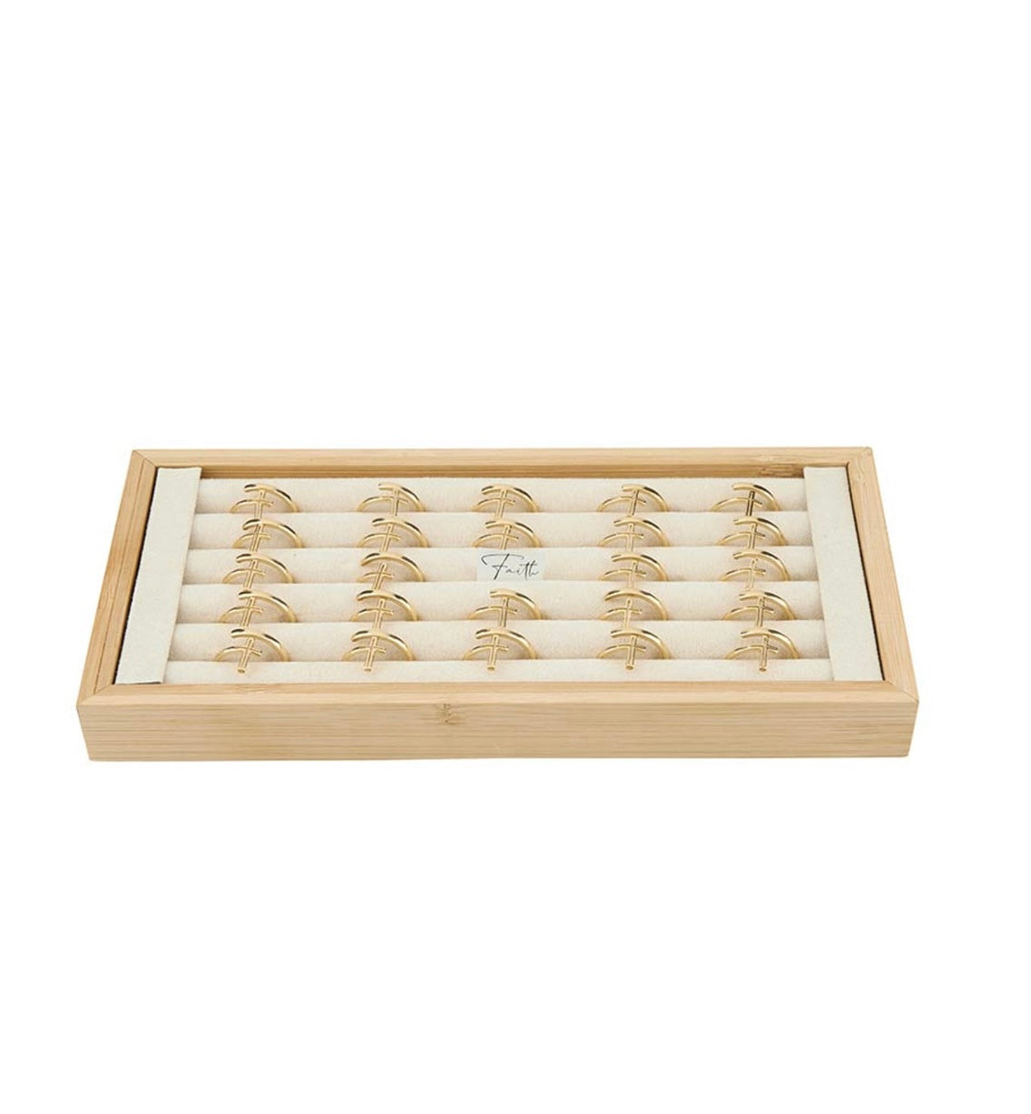 Cutout Cross Ring