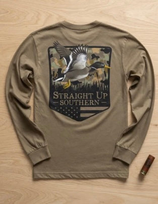 Duck Camo Patch Long-sleeve