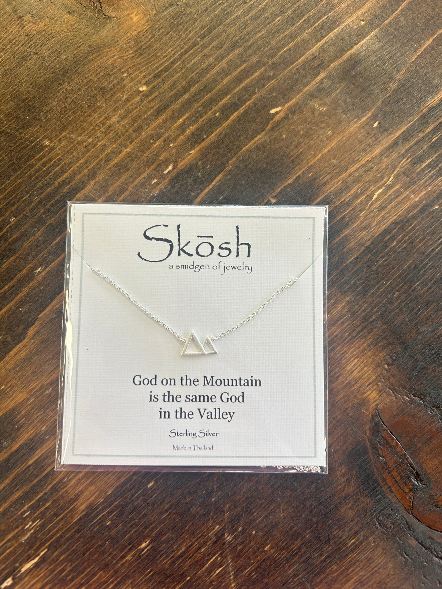 God On The Mountain Necklace