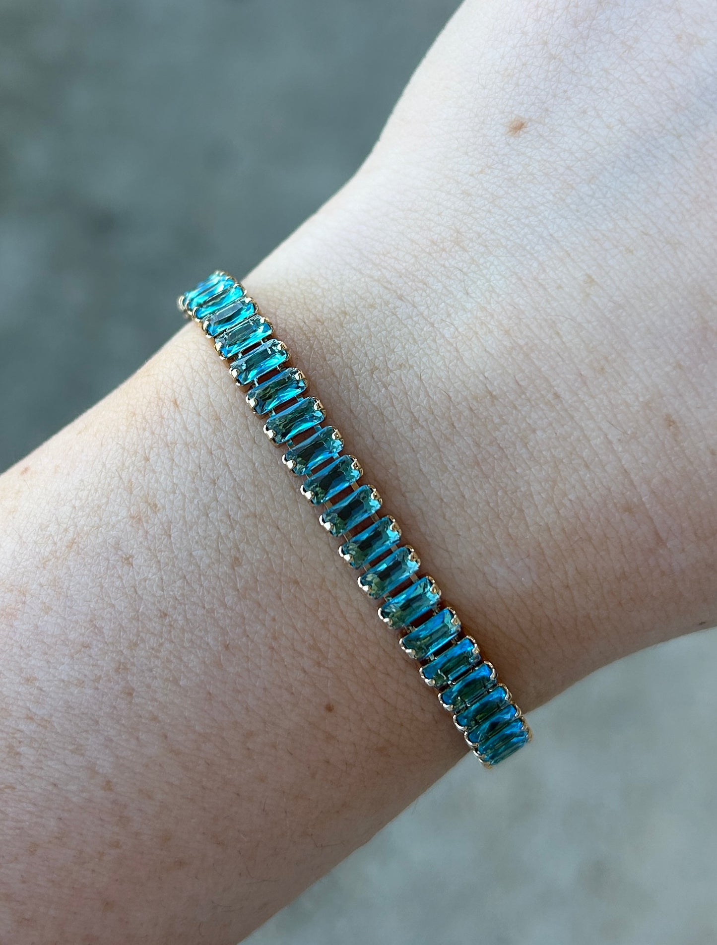 Birthstone Tennis Bracelet