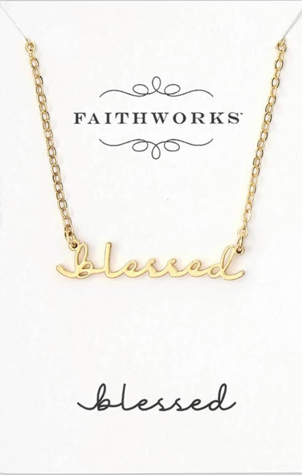 Blessed Gold Necklace