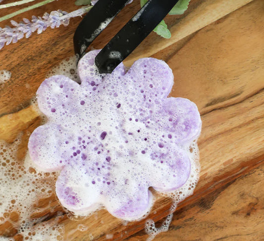 Wild Flower Bath Sponge- French Lavender