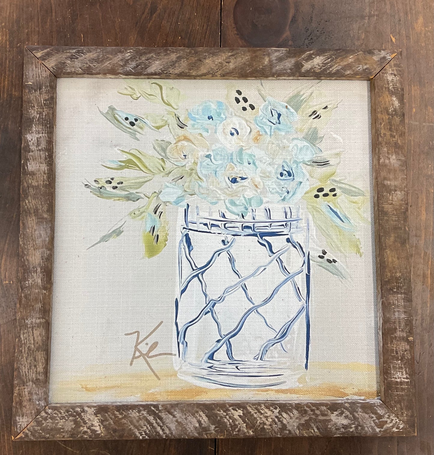 Chinoiserie Vase Painting