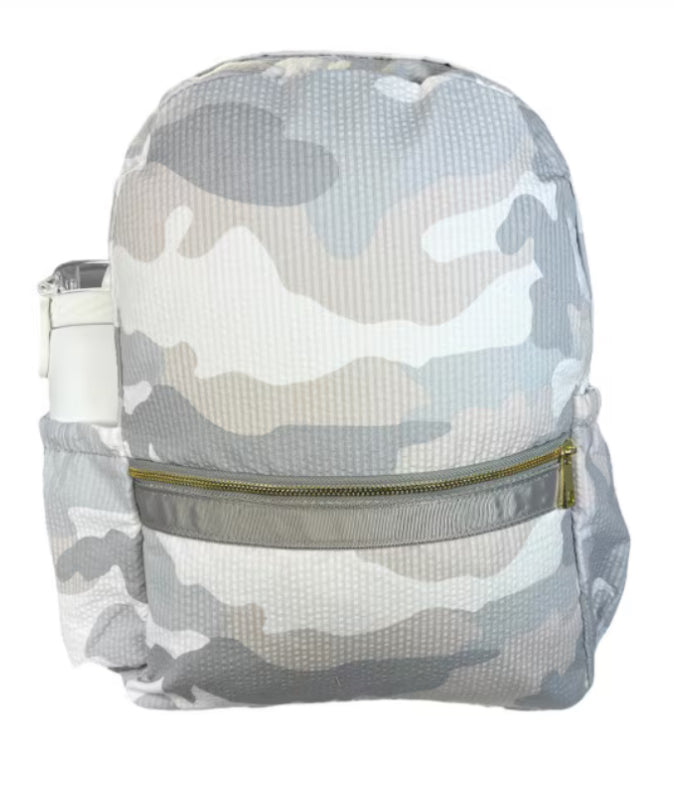 Snow Camo Seersucker