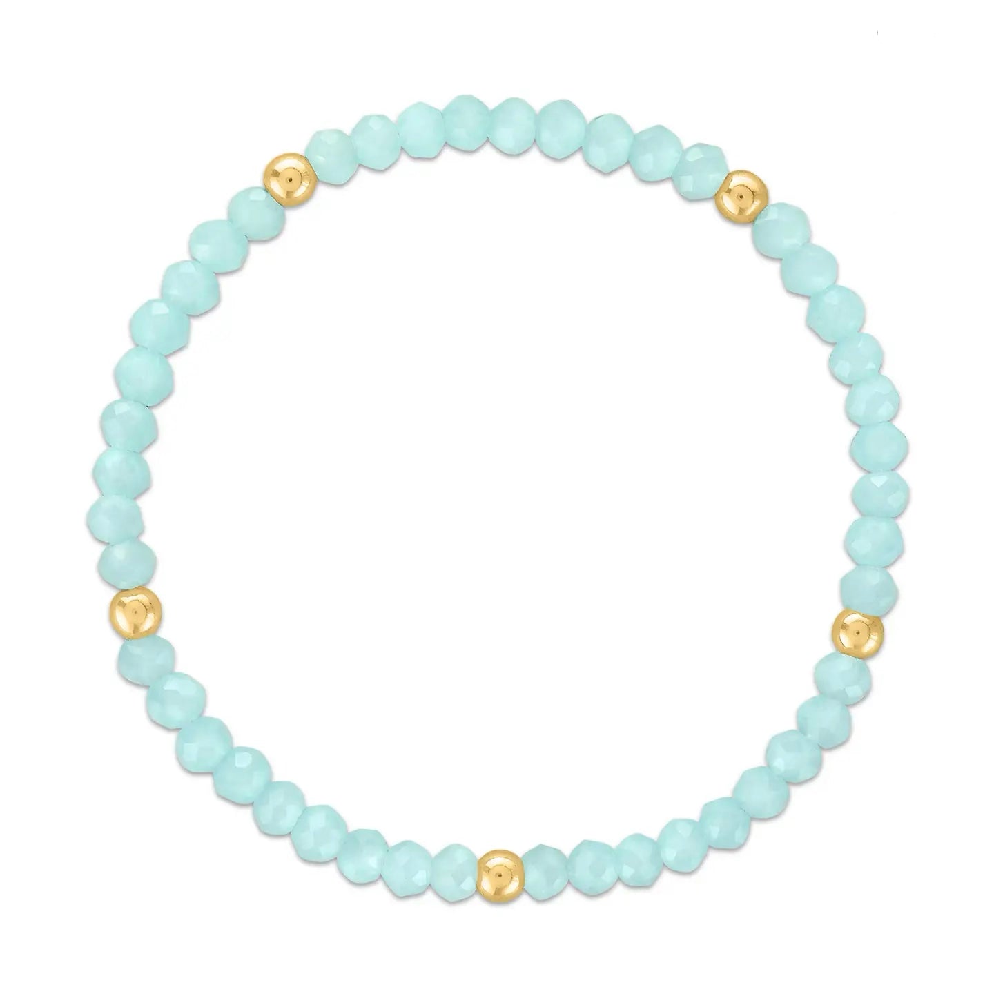 MILA - Ice Blue + Gold