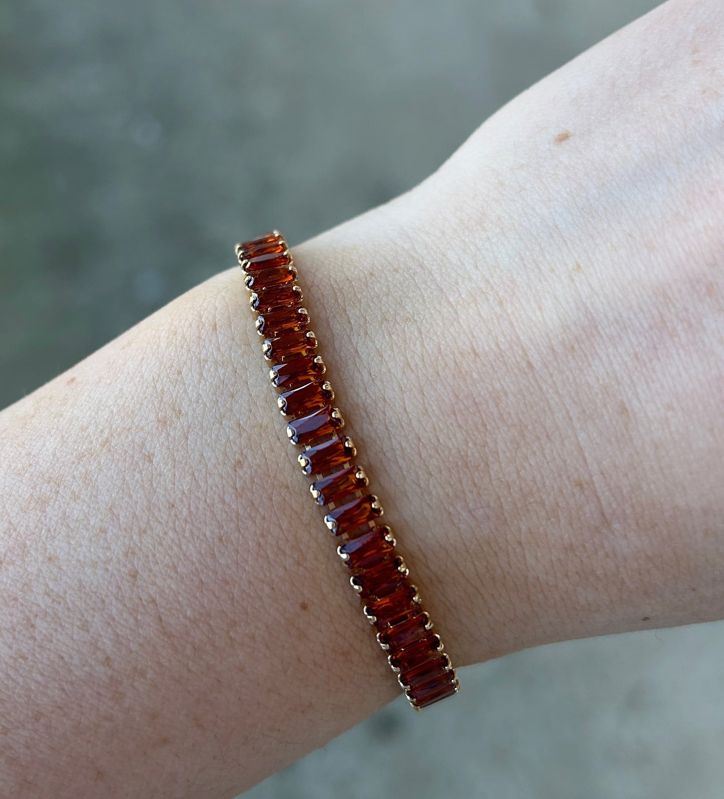 Birthstone Tennis Bracelet