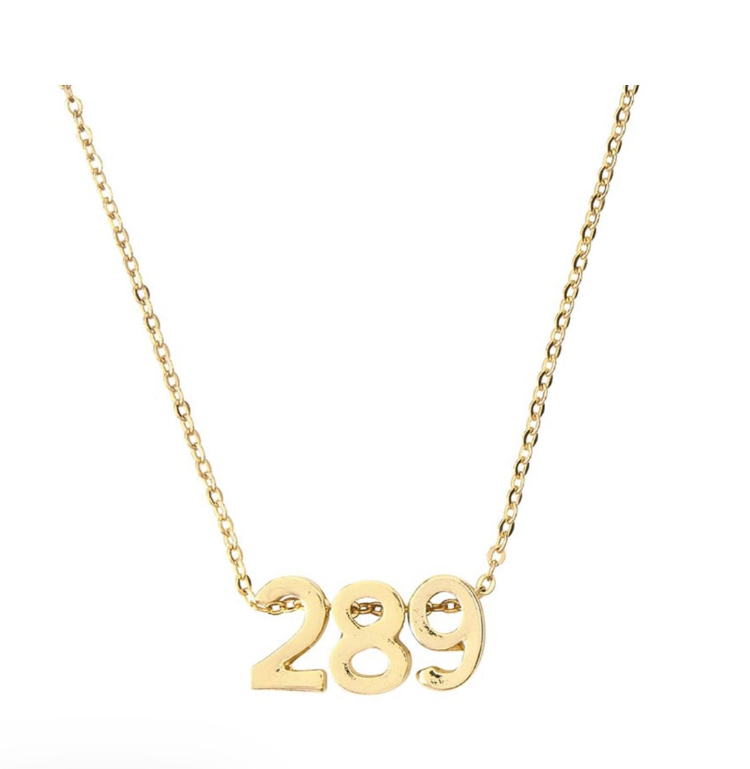 Ephesians 2:8-9 Gold Necklace