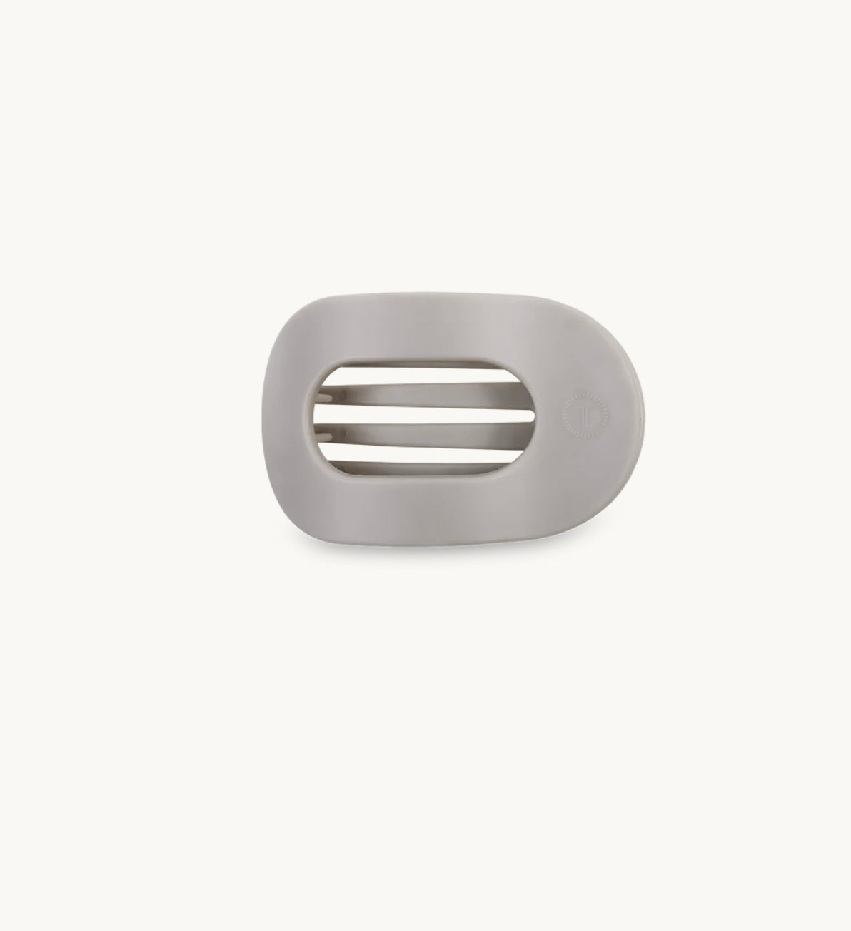 Flat Round Hair Clip - Small