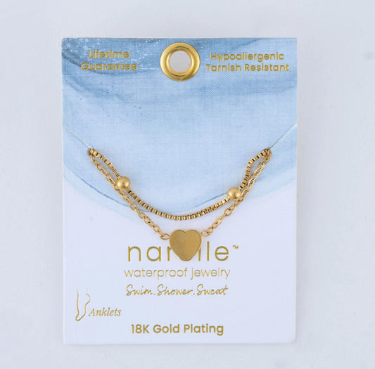 Multi Row Heart Necklace