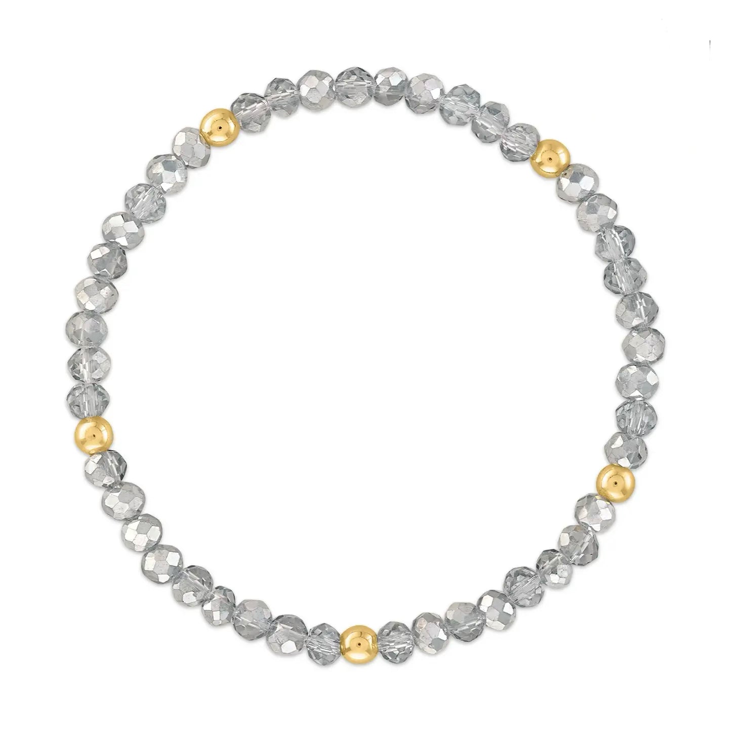 MILA - Metallic Grey + Gold