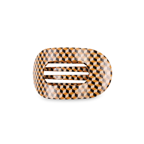 Flat Round Hair Clip - Small
