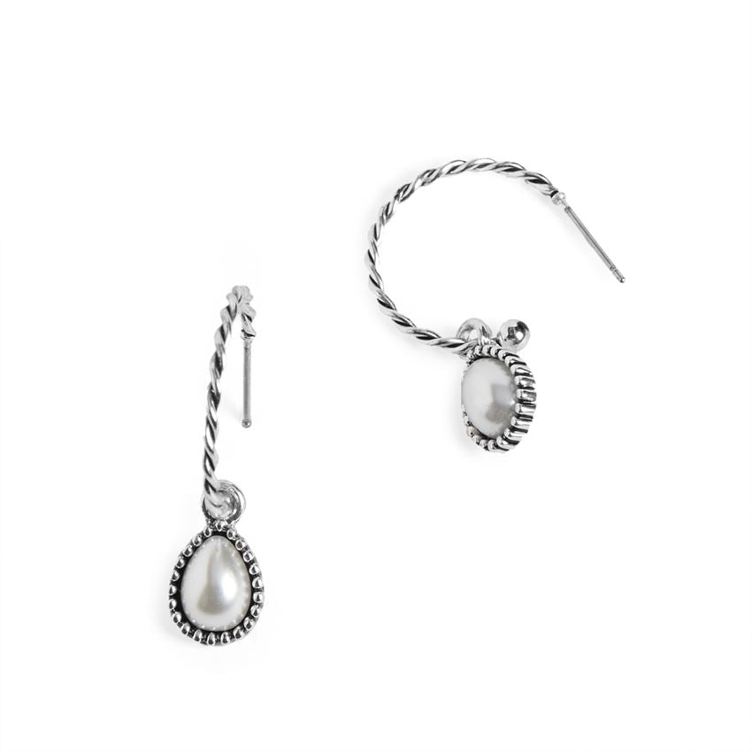 Rope Detail w/ Dangle Pearl