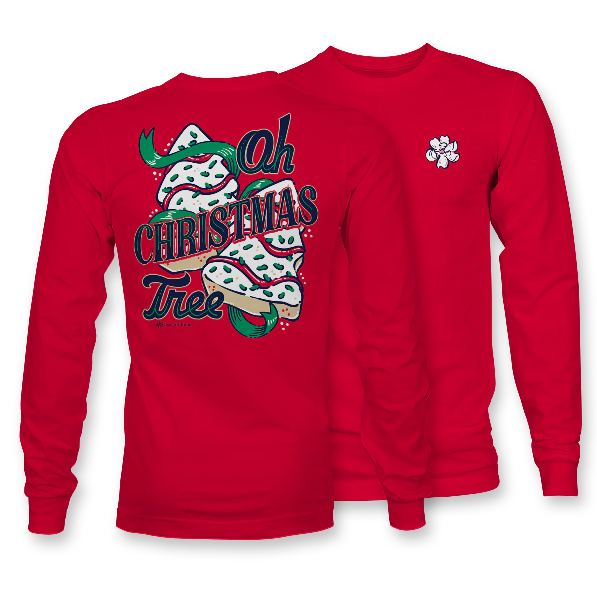 Red “Oh Christmas Tree” Shirt