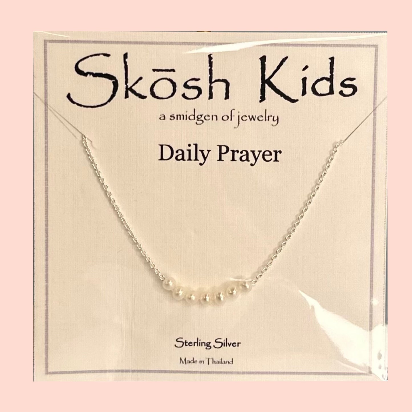 Skosh Kids + Daily Prayer Necklace