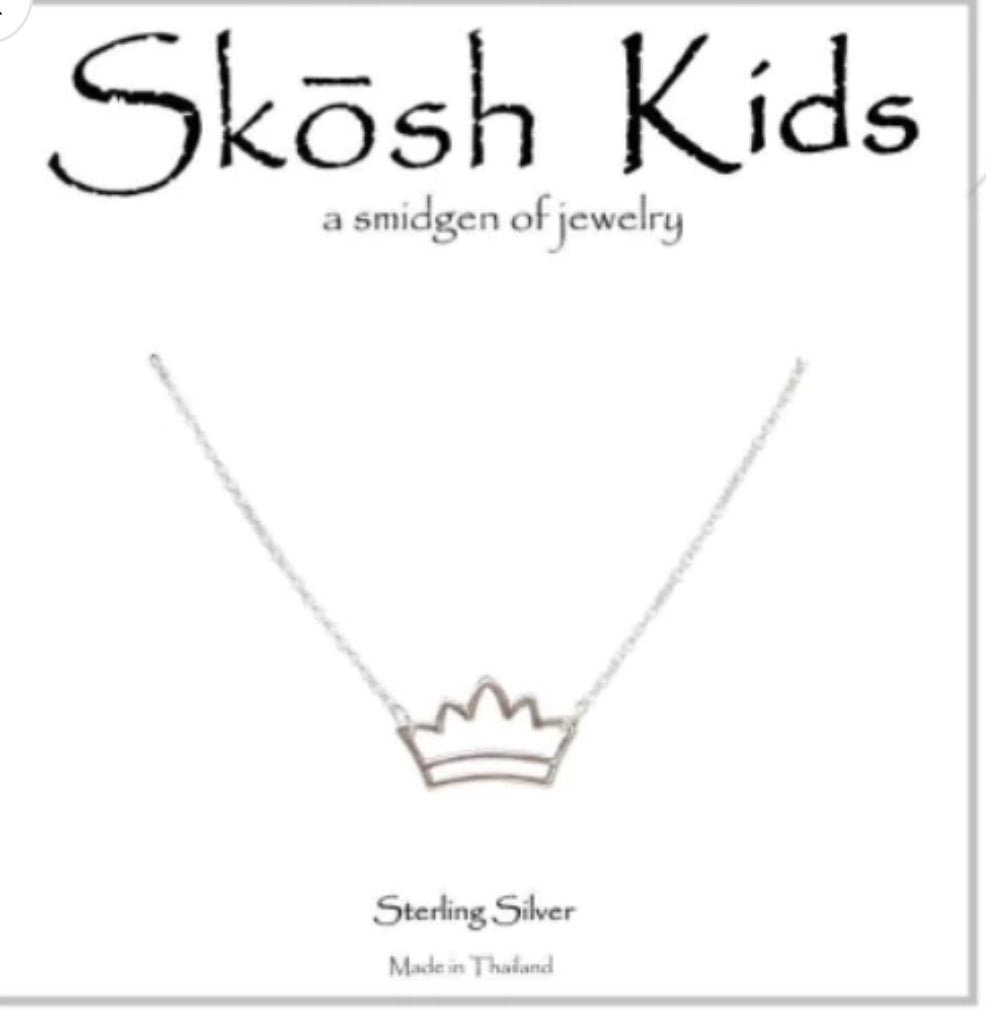 Skosh Kids + Crown Necklace
