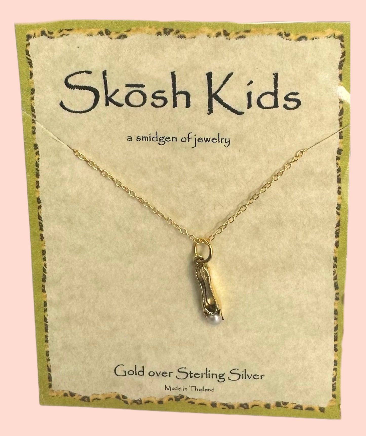Skosh Kids + Ballet Slipper Necklace