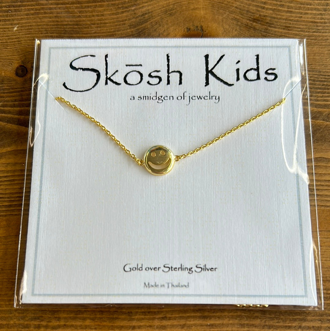 Skosh Kids + Smiley Face Necklace