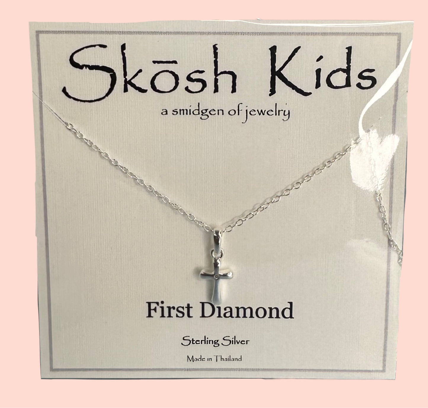 Skosh Kids + First Diamond Necklace