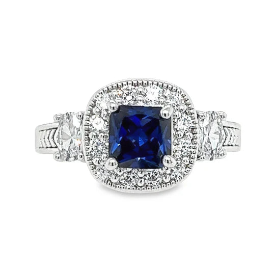 Blue Dreams Diamond Ring