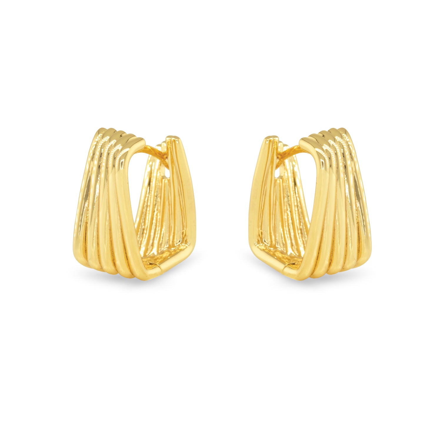 Gold Polished Isabella Earrings