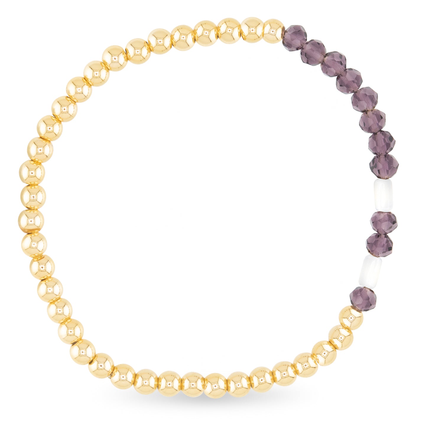 Gold Sister Morse Code Bracelet