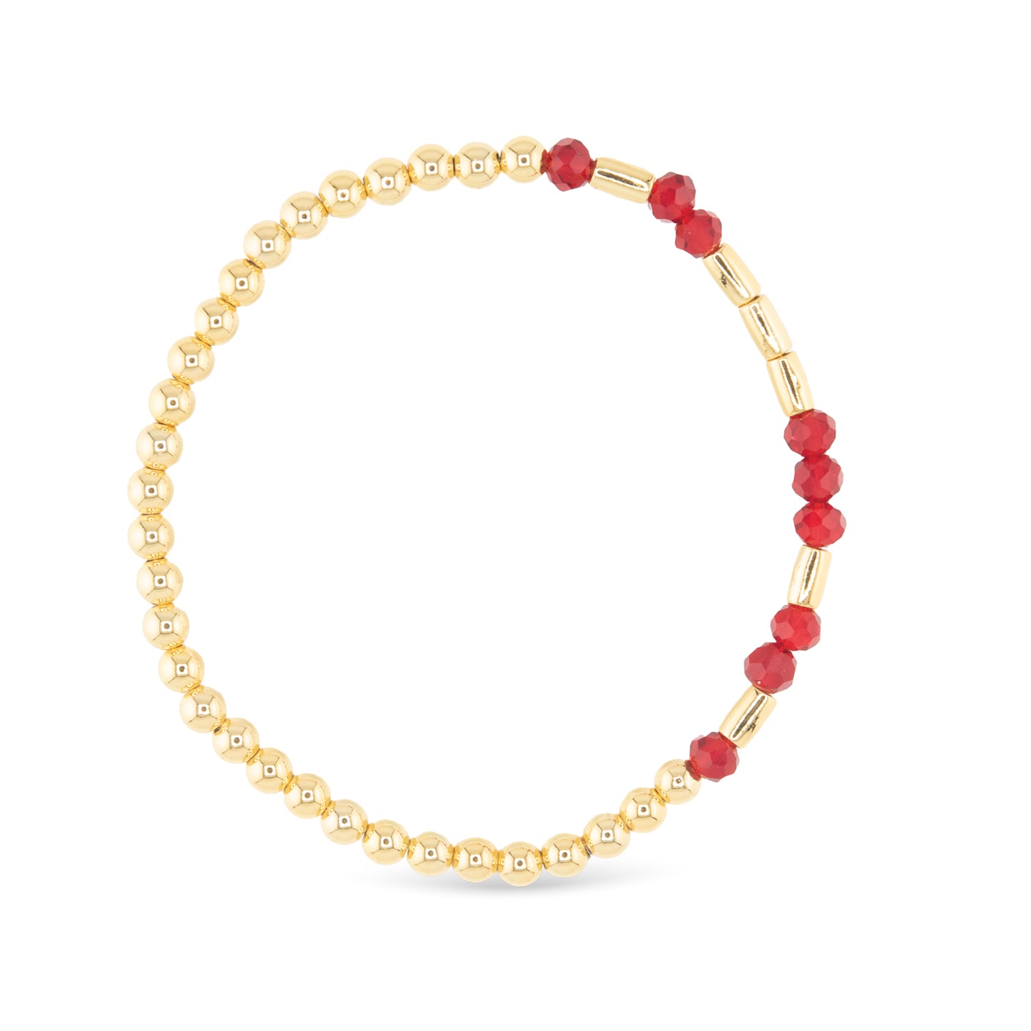 Gold Lover Morse Code Bracelet
