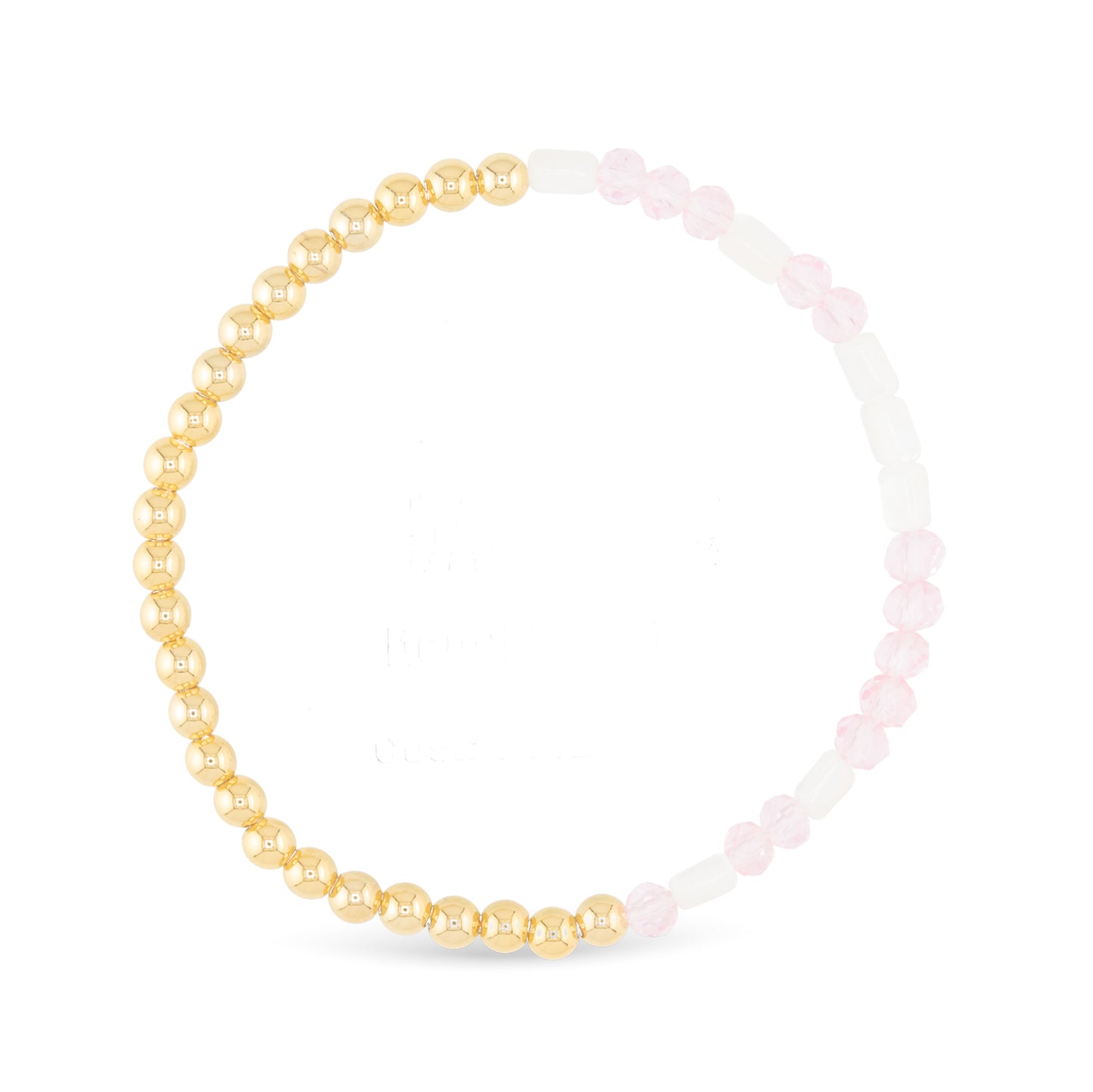 Gold Daughter Morse Code Bracelet