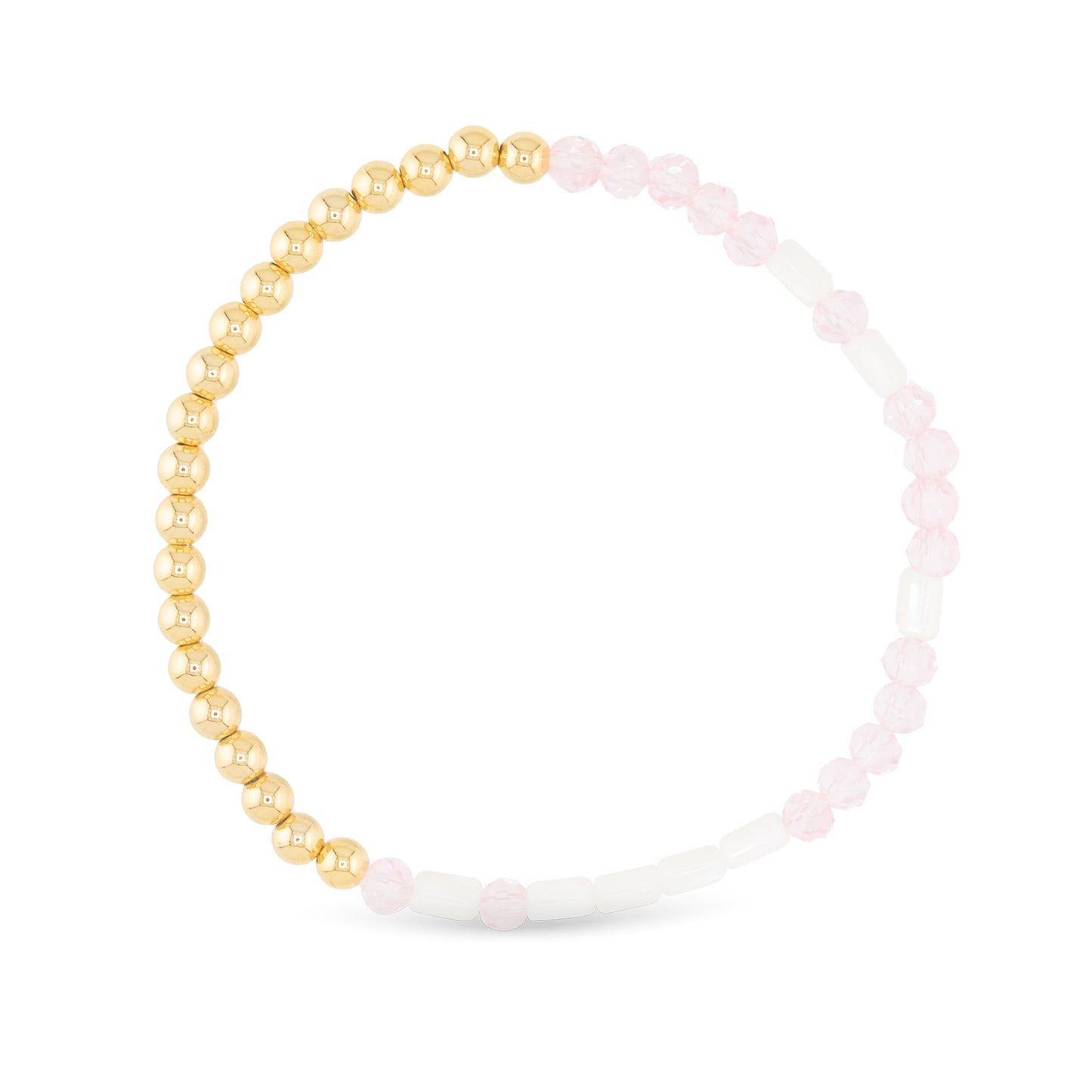 Gold Survivor Morse Code Bracelet