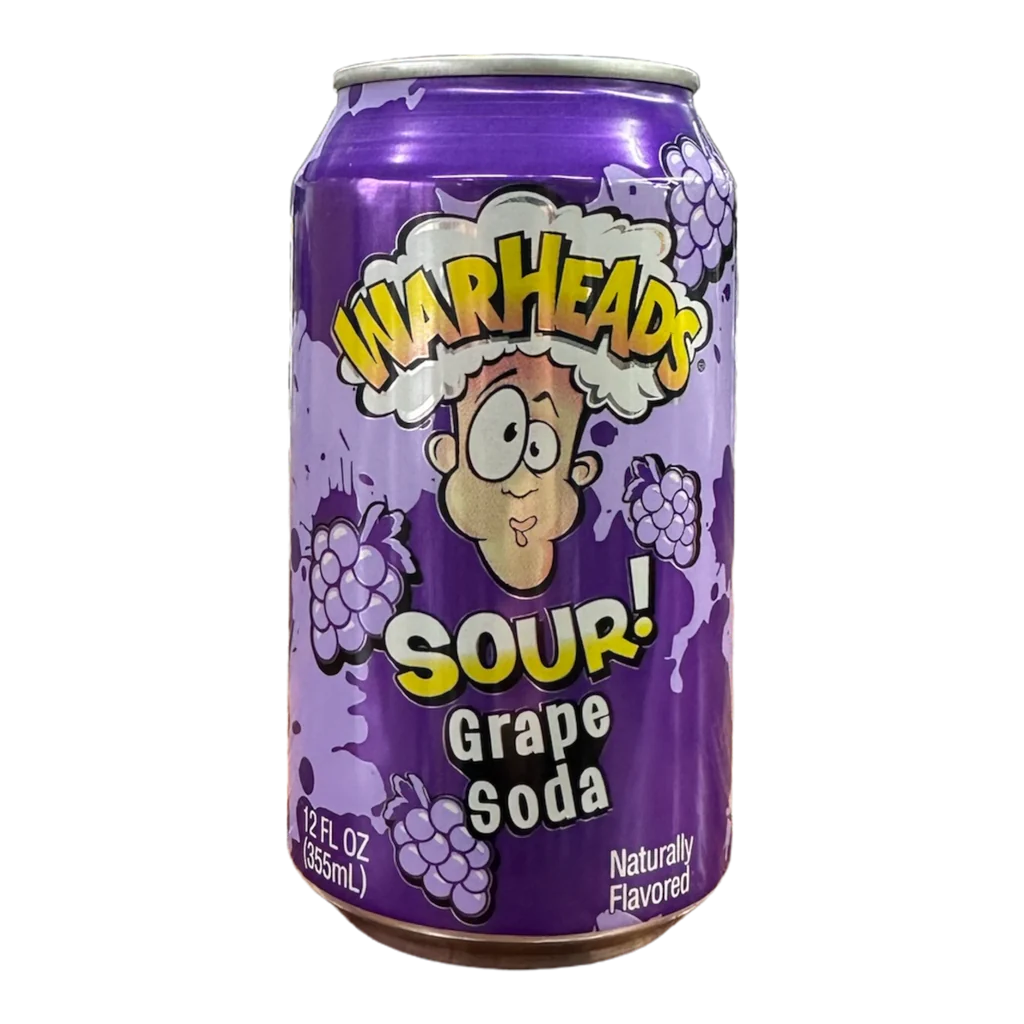 Warheads Sour! Watermelon & Blue Raspberry Soda