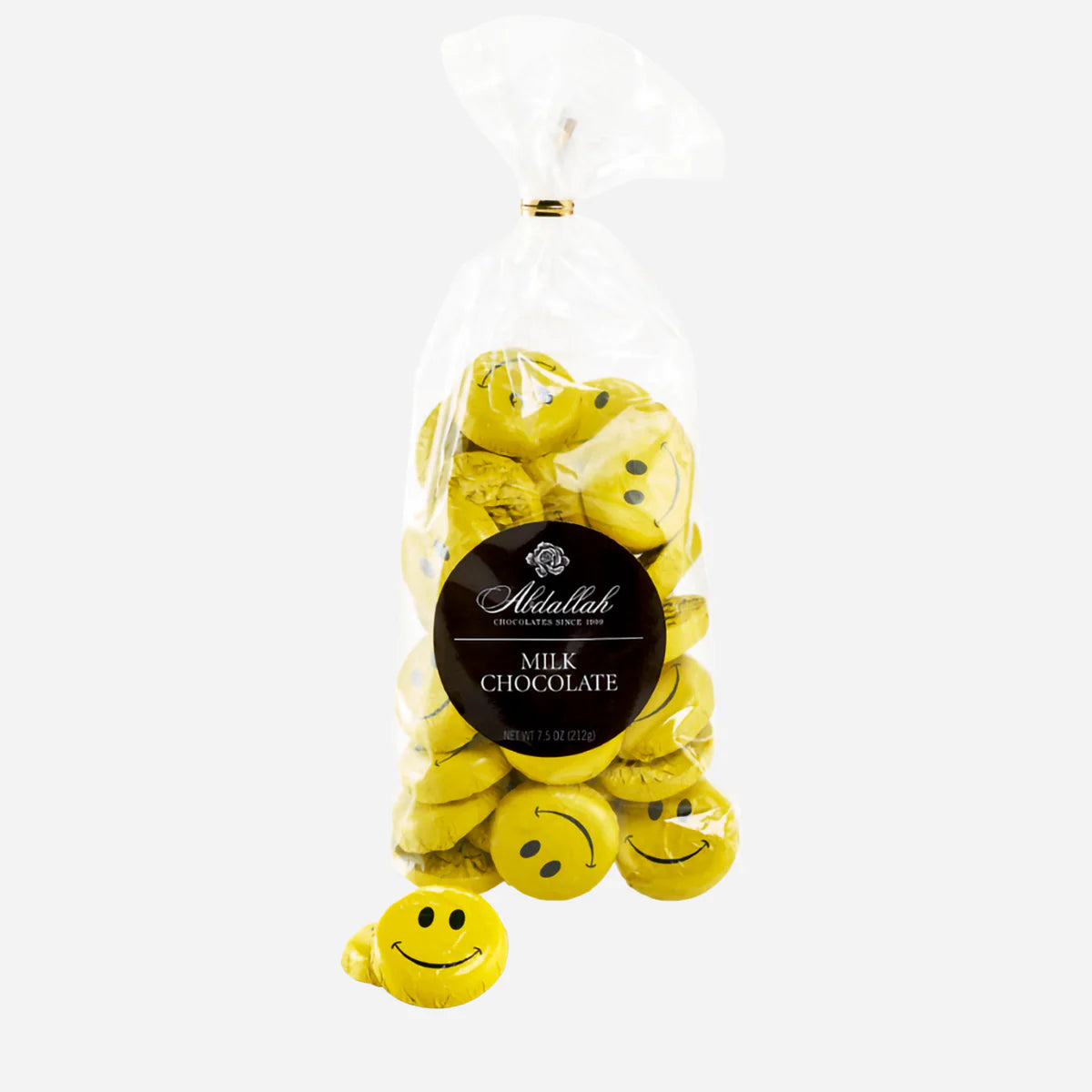 Foil Milk Chocolate Smile Faces