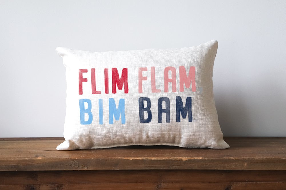 Flim Flam Bim Bam Pillow