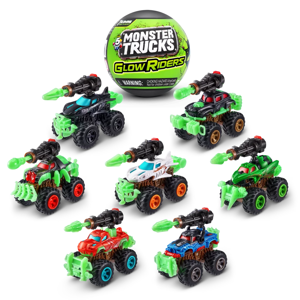 Zuru Surprise + Monster Trucks Glow Riders