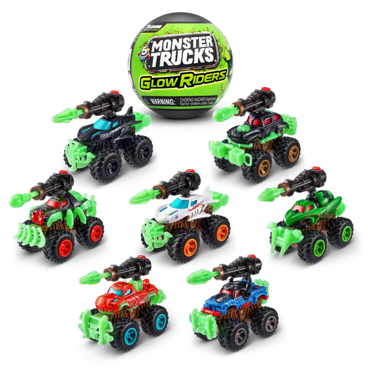 Zuru Surprise + Monster Trucks Glow Riders