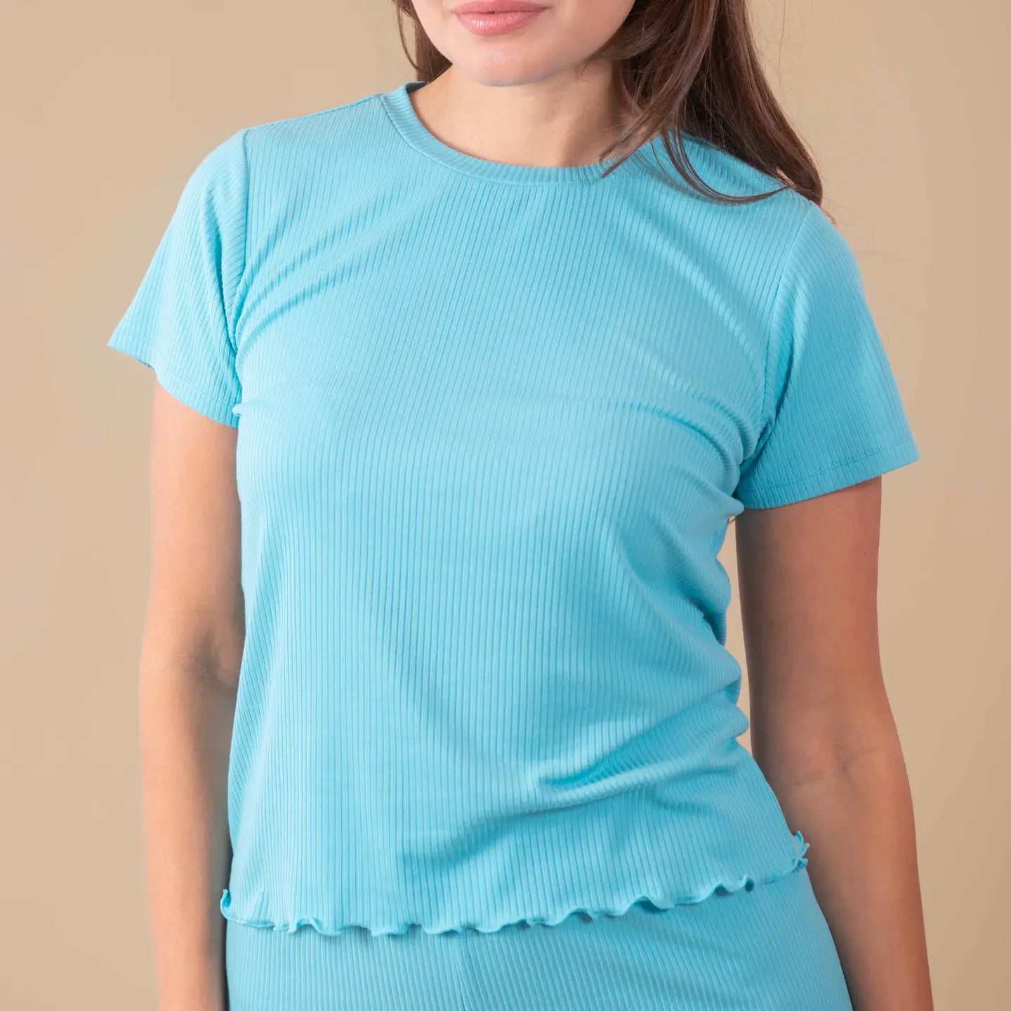 Coastal Blue Bliss Short Sleeve Top