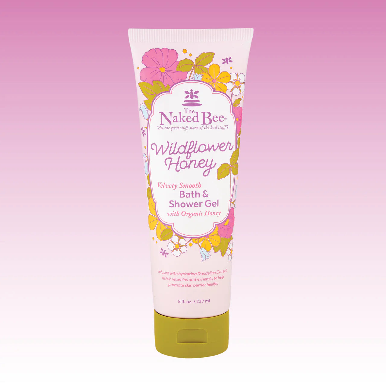 8 oz. Wildflower Honey Velvety Smooth Bath & Shower Gel
