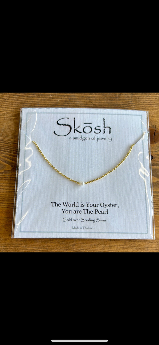 Single Pearl Necklace