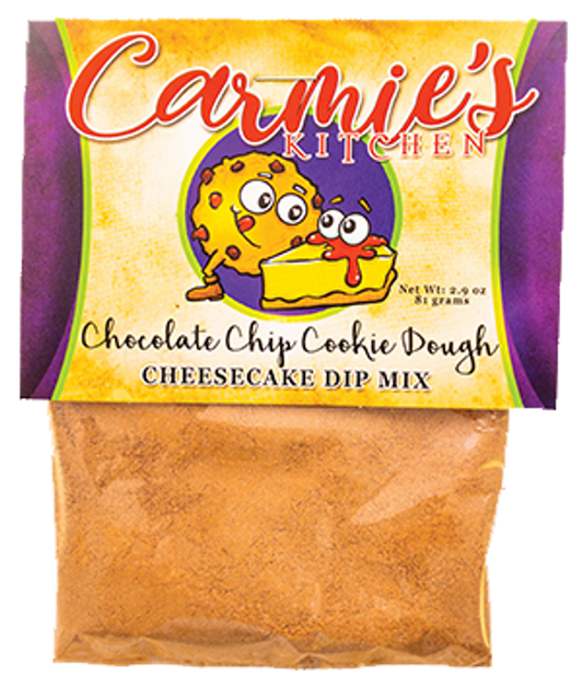 Chocolate Chip Cookie Dough Cheesecake Dip Mix