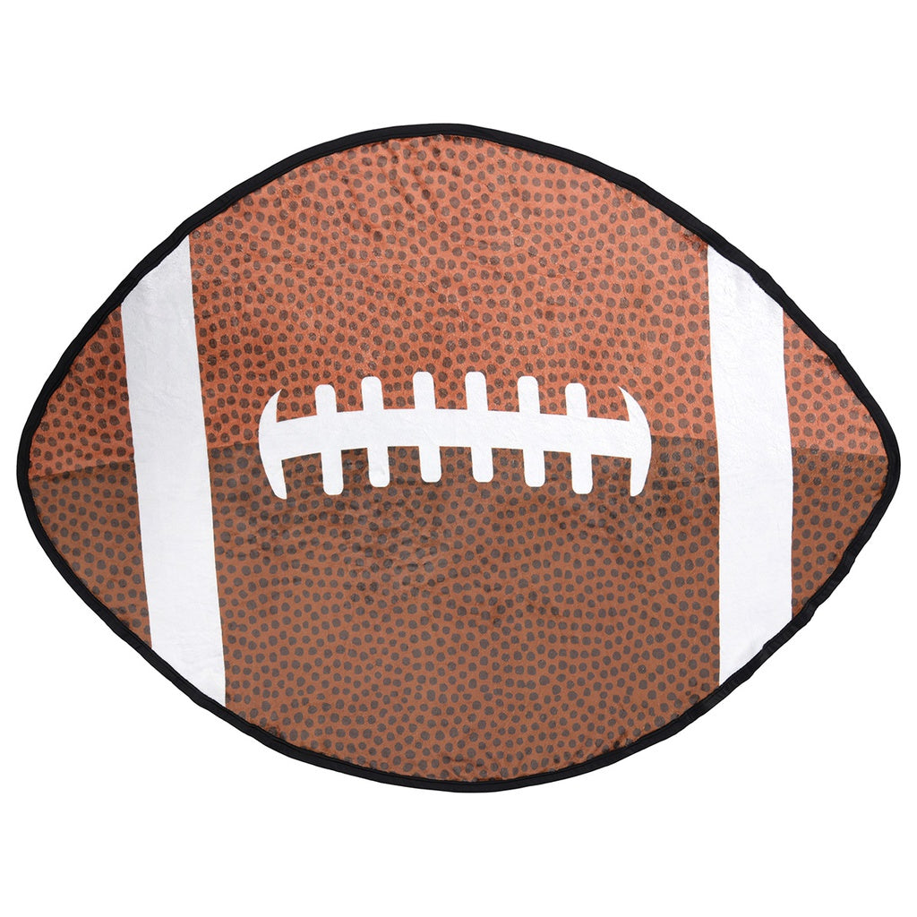 Touchdown Reversible Plush Blanket