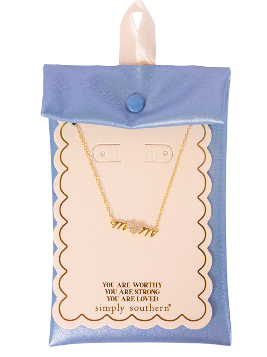 Gold Mom Necklace