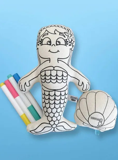 Color and Play Mermaid