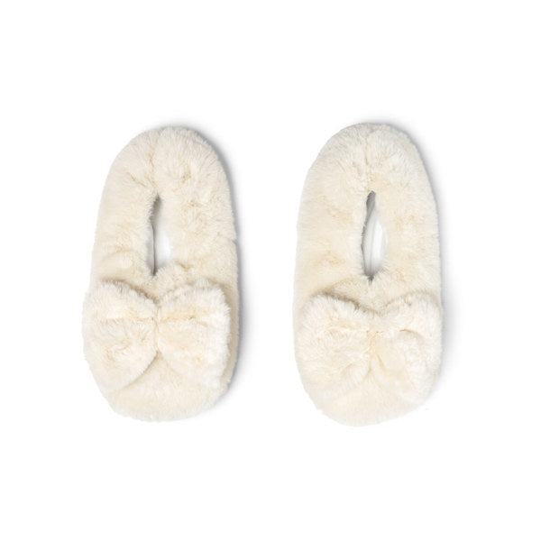 Ivory Cuddles Heated Slippers